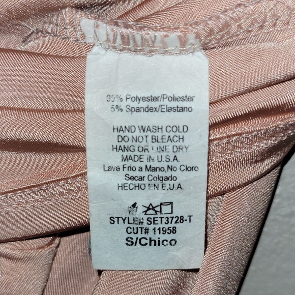 S | Room Service | Long Sleeved Crop Top - Picture 5 of 6